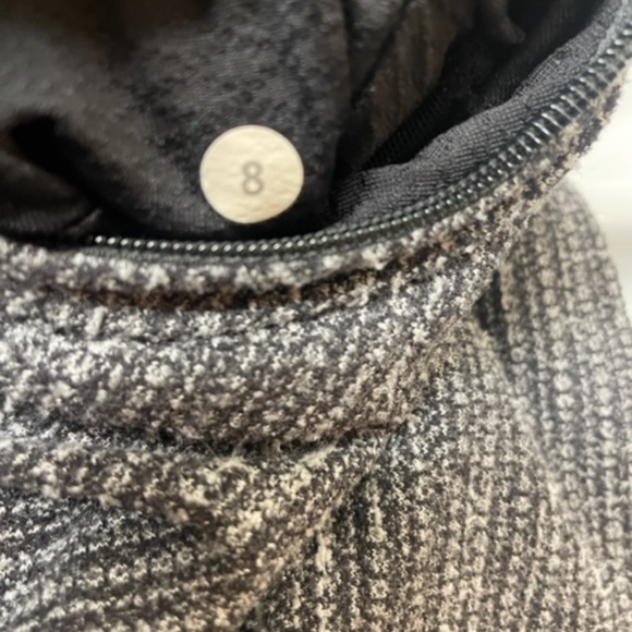 Lululemon Think Fast Pullover Zip Coco Pique Black Cuffins - Picture 11 of 11